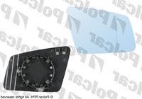 Вкладиш дзеркала (скло, дзеркальний елемент) правий Mersedes C-klasse W204 (Мерседес Ц-клас) 2009 - 2014