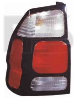 Ліхтар задній лівий на крилі красно-білий Mitsubishi Pajero Sport 2000-2008