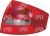 Ліхтар задній правий sedan (красно-білий) Audi A6 (C5) sedan