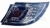 Ліхтар задній правий зовнішній 2008-2010 LED (білий) 