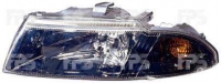 Фара ліва (темний розсіювач) Mitsubishi Carisma 1999-2004