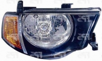 Фара права ел. (жовтий поворот) Mitsubishi L200