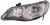 Фара ліва НВ3+НВ4 (чорна) HONDA CIVIC 2006-2009 