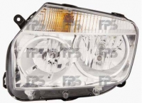 Фара ліва Н7+Н1+PY21W+W5W електр. (хром.) Renault Duster 