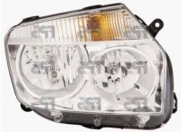 Фара права Н7+Н1+PY21W+W5W електр. (хром.) Renault Duster 