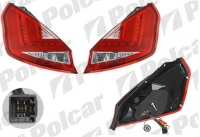 Задні ліхтарі тюнінг комплект Ford Fiesta 2013- (хетчбек)