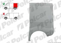 Крило заднє ліве (до криши) Opel Vivaro / Renault Trafic / Nissan Primastar 2001-2014 коротка база