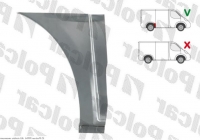 Ремчастина задньої правої арки Opel Vivaro / Renault Trafic / Nissan Primastar 2001-2014 коротка база