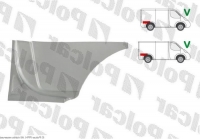 Ремчастина задньої правої арки Opel Vivaro / Renault Trafic / Nissan Primastar 2001-2014 за колесом