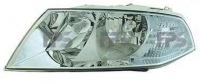 Фара ліва ел. Н7+Н1 Classik (фара без лінзи) хром. відбивач