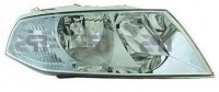 Фара права ел. Н7+Н1 Classik (фара без лінзи) хром. відбивач