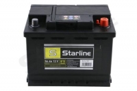 Аккумулятор Starline 56Ah (+ справа)