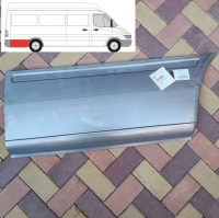 Порог правий задній за колесом довга база Mercedes Sprinter / VW LT (Мерседес Спринтер / Фольксваген ЛТ) 1995-2006