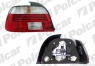 Ліхтар задній лівий BMW e39 після 2000 (красно-білий LED)