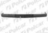 Накладка бампера переднього чорна Mercedes W124 (Мерседес 124)