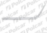 Хром молдинг бампера передній лівий Mercedes W124 (Мерседес 124)