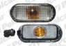 Повторювач повороту димчастий овальний VW / Seat / Ford