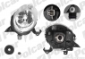 Фара ліва Nissan Micra K12 2003-2008 хром відбивач 
