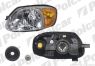 Фара ліва Hyundai Accent 2003-2006 (жовтий поворот)