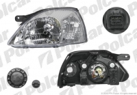 Фара ліва (білий поворот) Kia Rio (Кіа Рио) 2003-2005