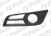 Решітка (противотуманки) в бампер ліва Toyota Corolla e12 2005-2007 відкрита
