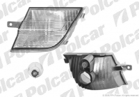 Покажчик повороту лівий 2003-2005 білий (широкий, внутрі решітки) Nissan Micra K12