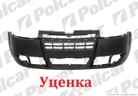 Бампер передній чорний Fiat Doblo 2005-2009 уценка 