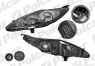Фара ліва Ford Fiesta MK6 2009-2013  (темна)