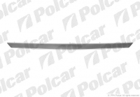 Накладка решітки хром верхня Renault /  Dacia Logan 2004-2013 MCV