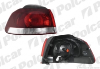Ліхтар задній лівий зовнішній тип Hella темно-червоний (HB) VW Golf 2009-2012