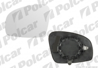 Вкладиш (дзеркальний елемент) лівого  дзеркала Skoda Roomster / Praktik / Fabia 2006-2015