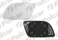 Скло дзеркала (вкладиш, дзеркальний елемент) лівий VW Polo 4 2001-2005