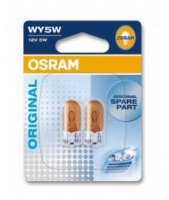 Лампи повторювача поворота 2 шт WY5W 12V (жовта) Osram