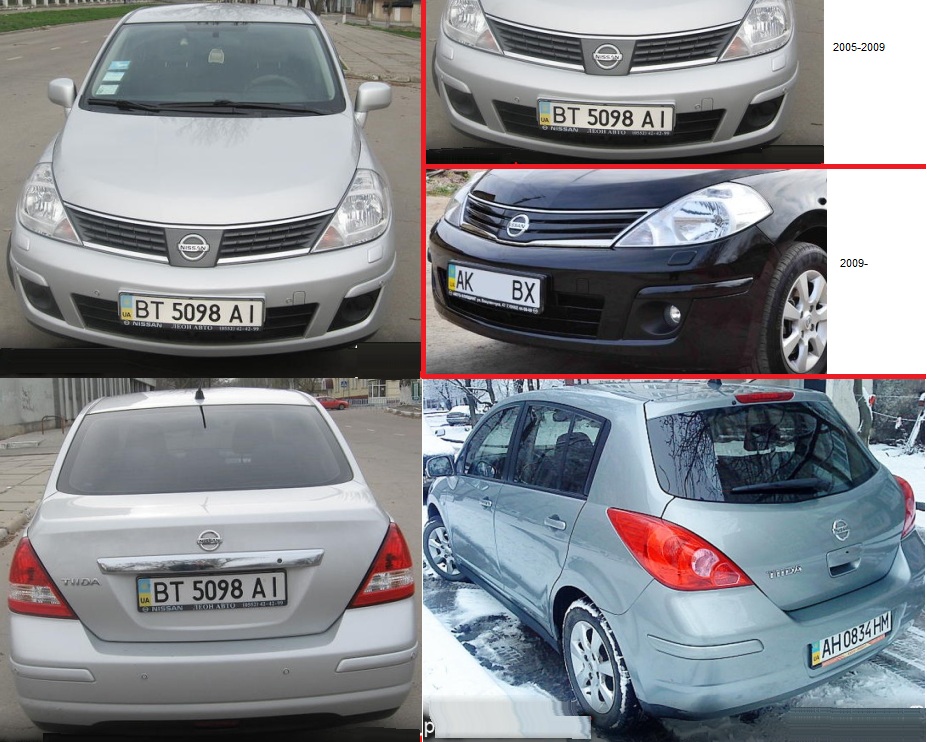 Nissan Tiida 2005-