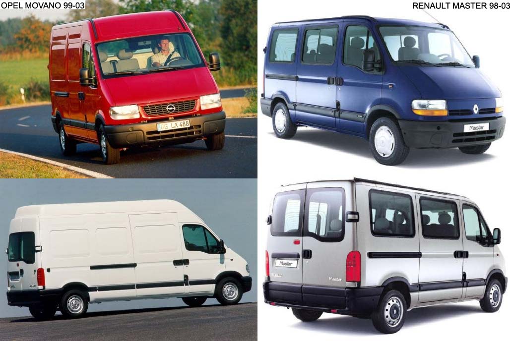 Opel Movano 1999-2003